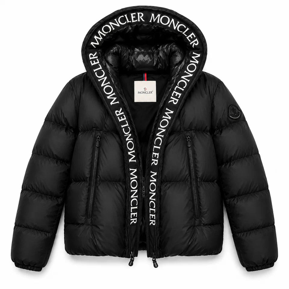 LOGO TRIM PUFFER JACKET
