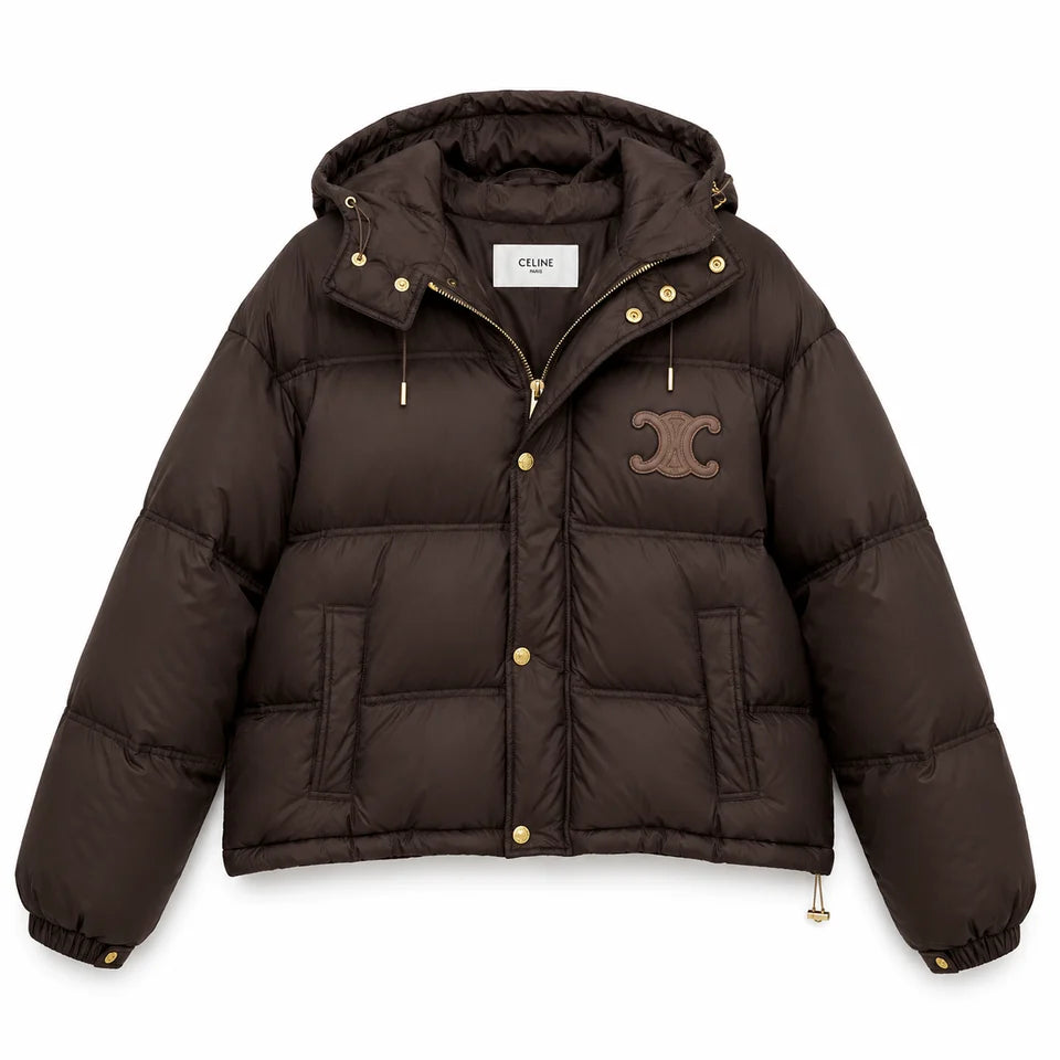 HOODED PUFFER JACKET