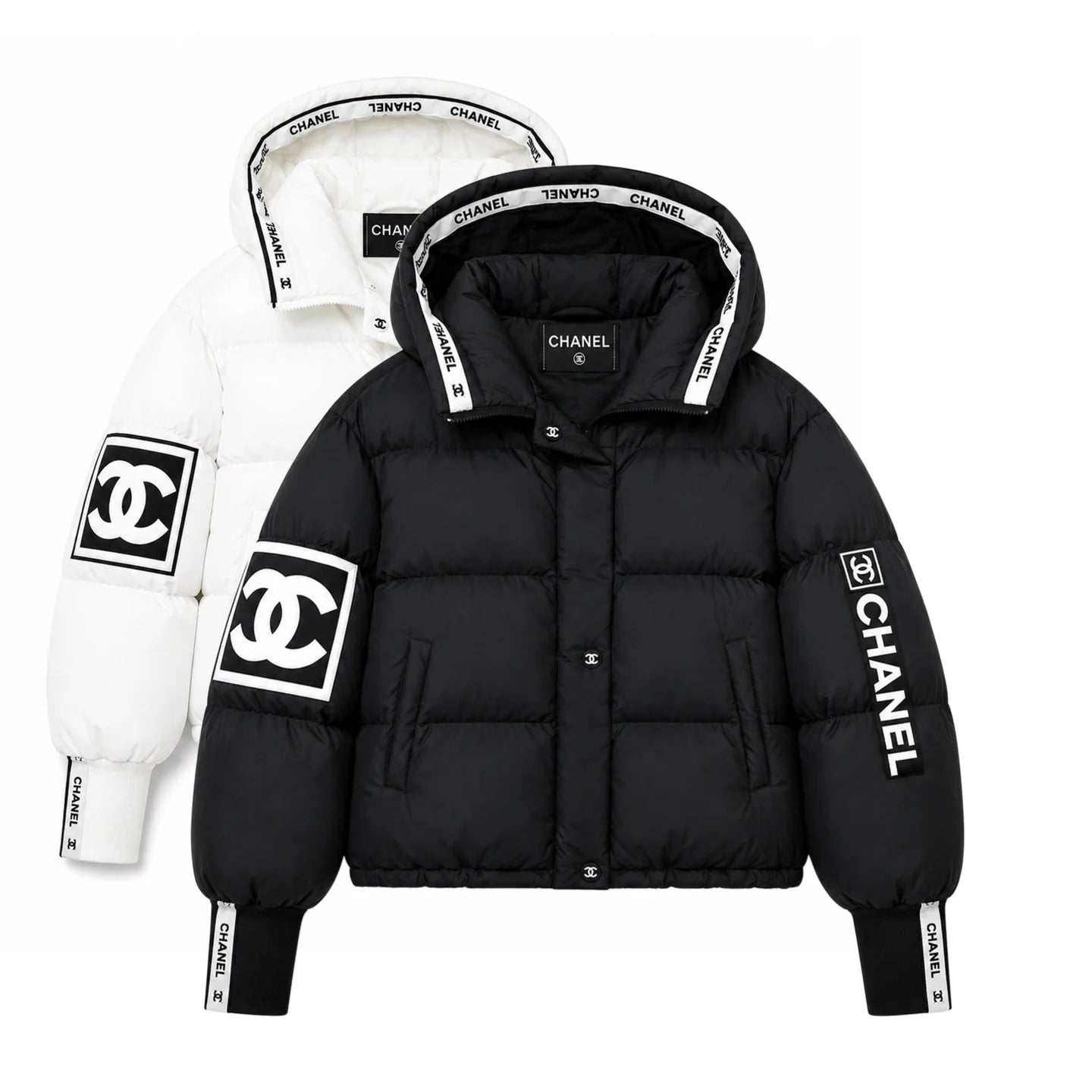PUFFER HOODED JACKET