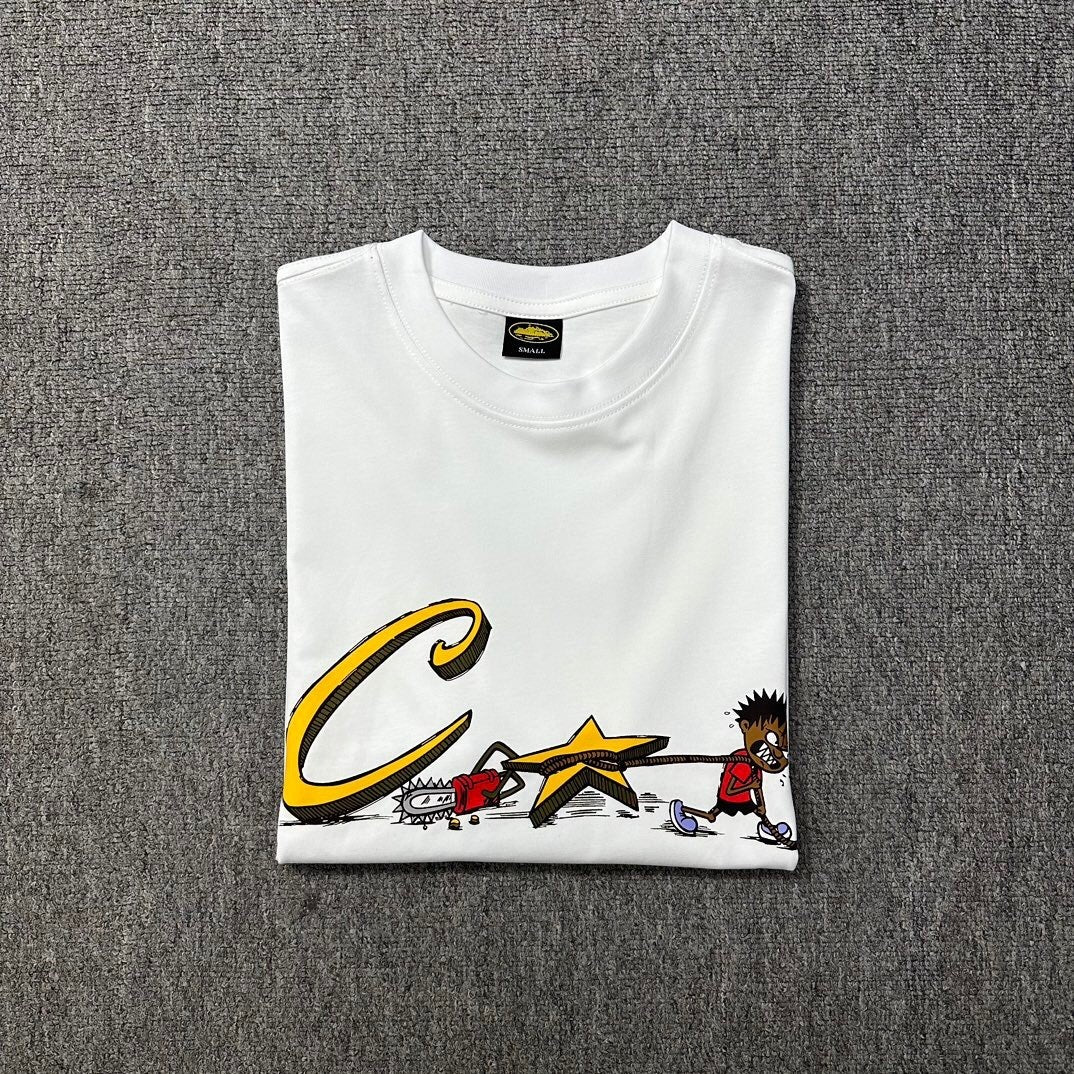 GRAPHIC PRINT COTTON T-SHIRT