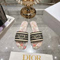 OCEAN PRINT LOGO FLAT SLIDES – MULTICOLOR