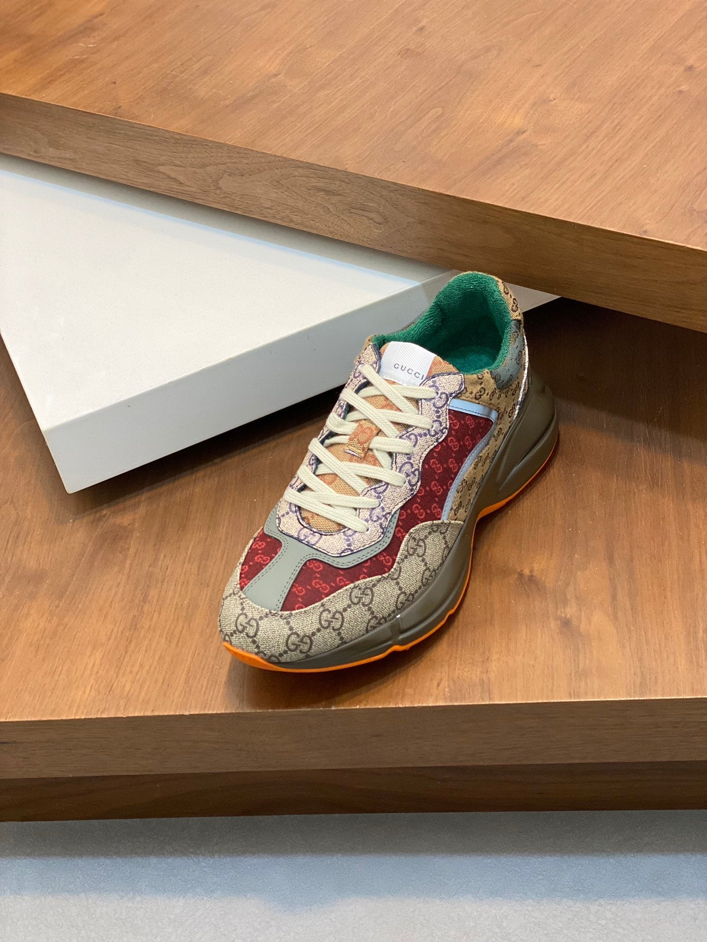 MULTICOLOR MONOGRAM CHUNKY SNEAKERS