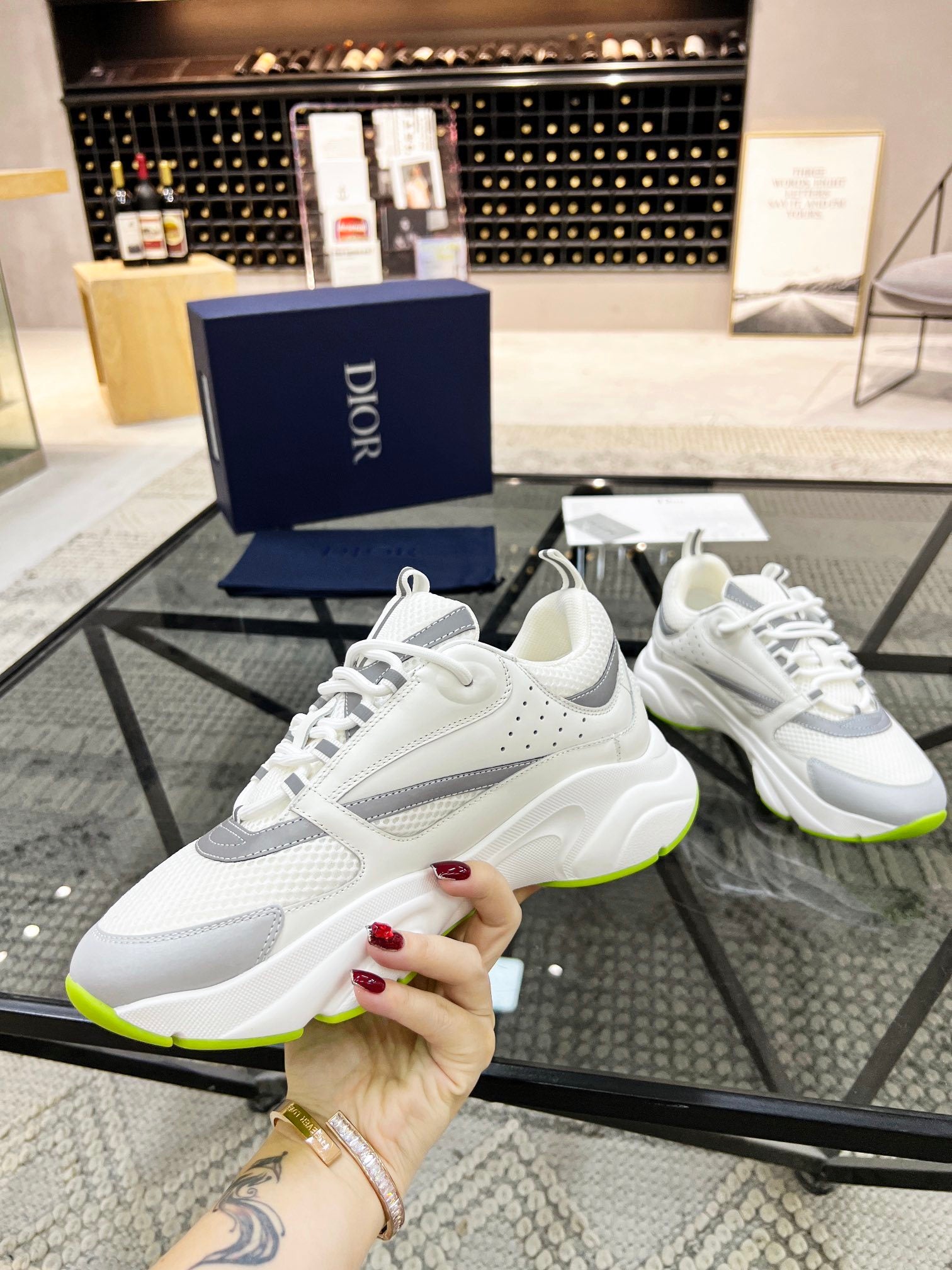 LIGHT GREY SPORT CHUNKY SNEAKERS