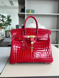 RUBY ALLIGATOR ICON BAG