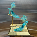 AQUA CASCADE HEELS