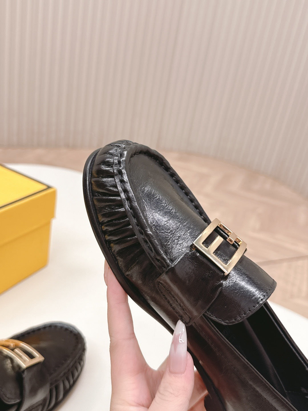 CLASSIC BUCKLE LOAFERS WITH ANIMAL PRINT OPTION