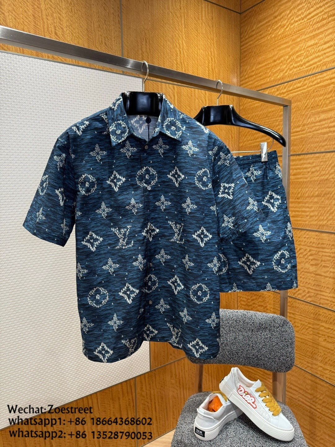 MONOGRAM PRINT MATCHING SET