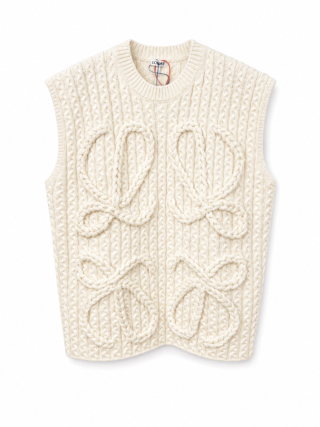 CABLE KNIT VEST