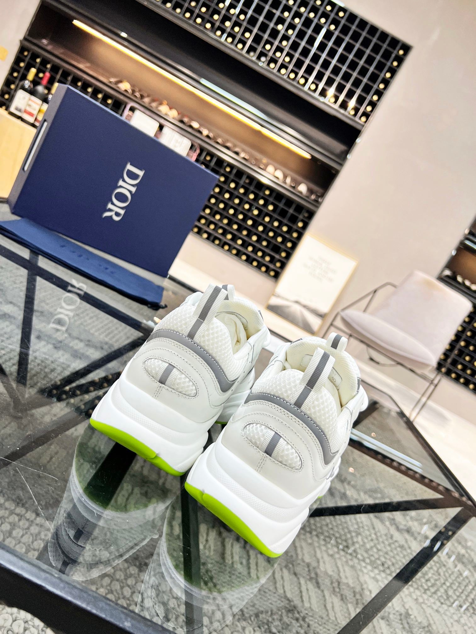 LIGHT GREY SPORT CHUNKY SNEAKERS