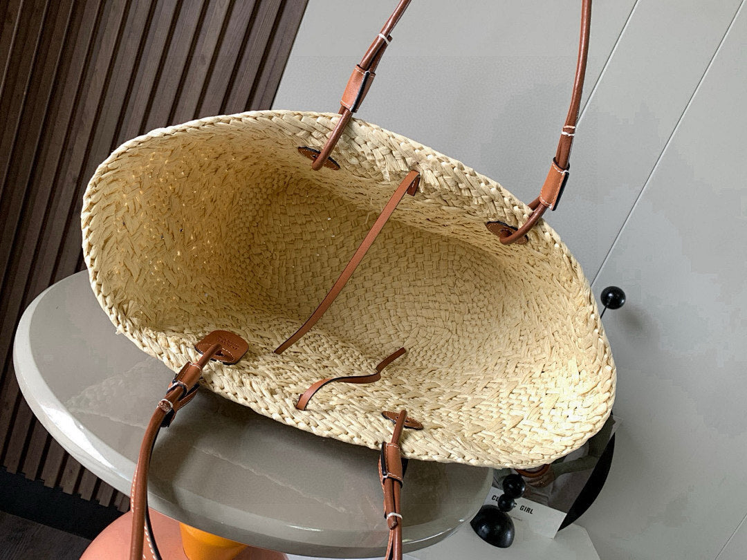 WOVEN ANAGRAM TOTE