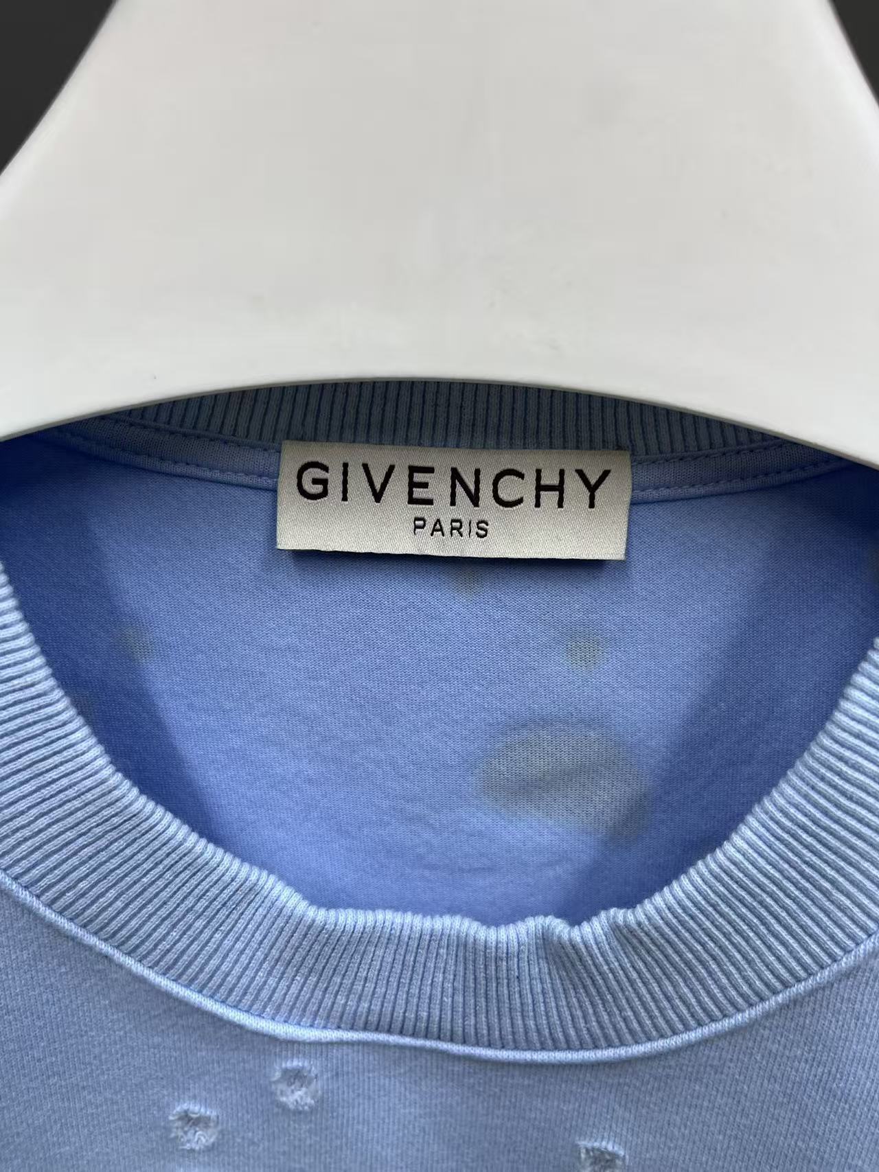 DISTRESSED LOGO CREWNECK SWEATSHIRT