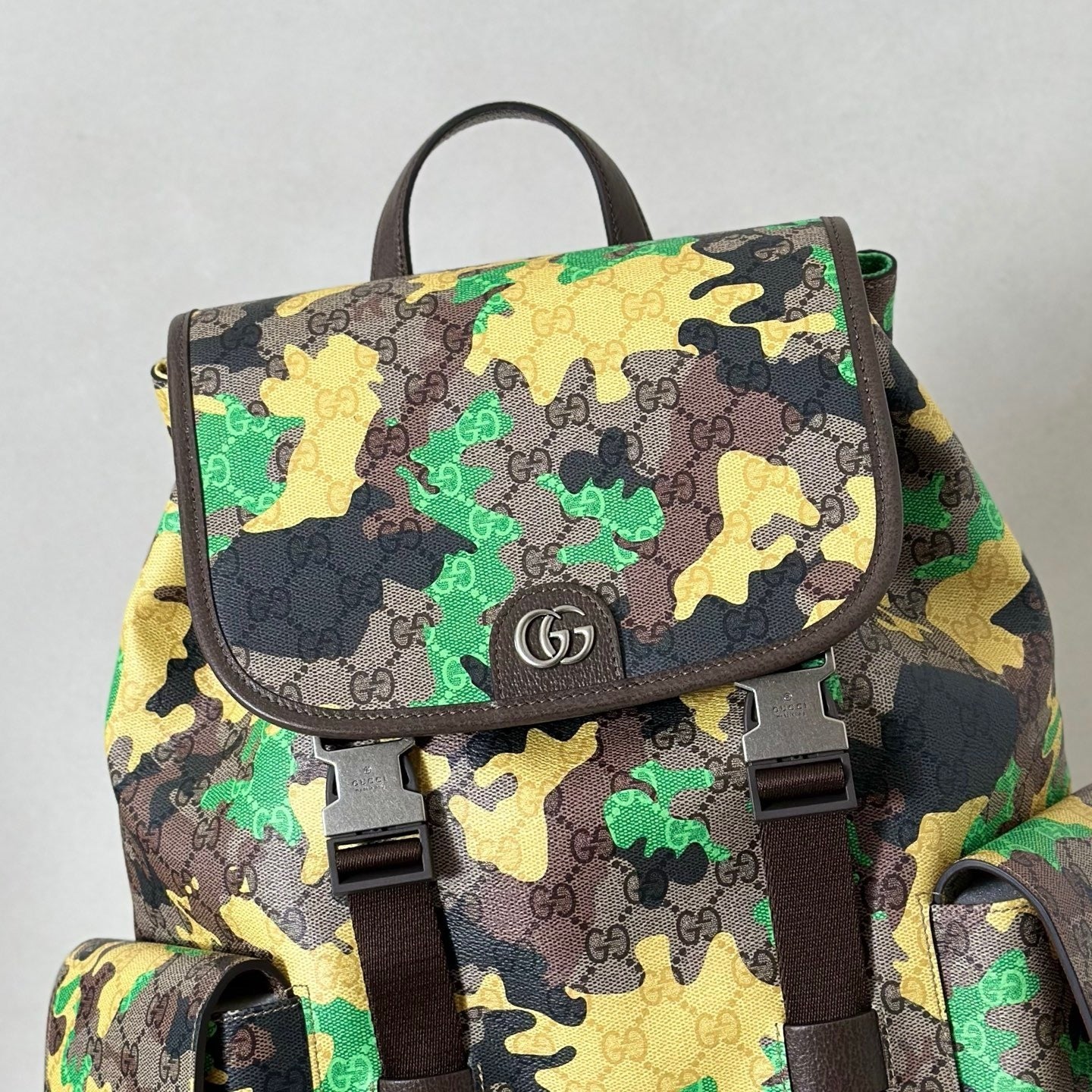 CAMOUFLAGE CANVAS BACKPACK