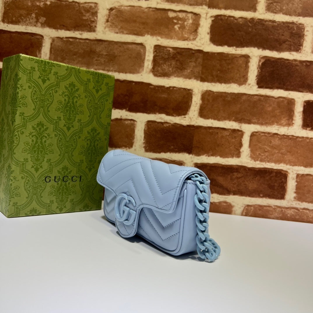 QUILTED MINI CHAIN SHOULDER BAG