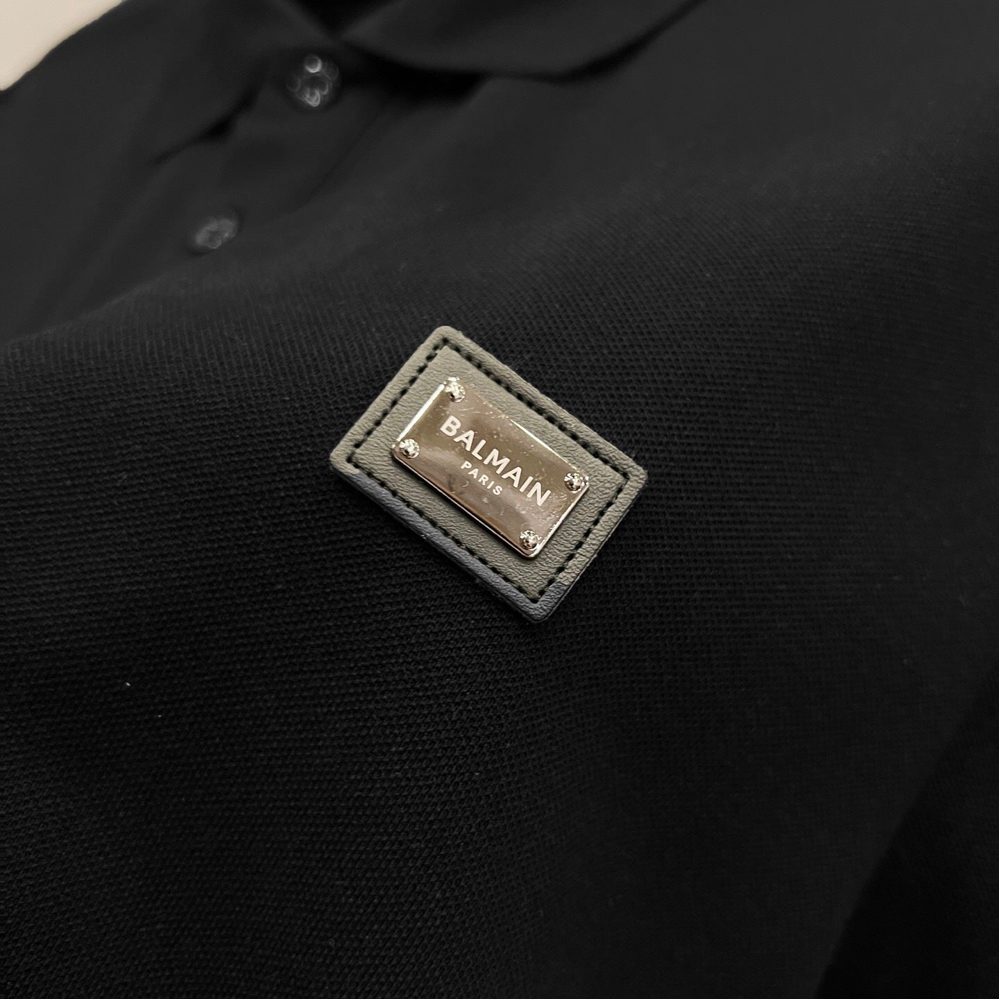 LOGO TAPE TRIM POLO SHIRT