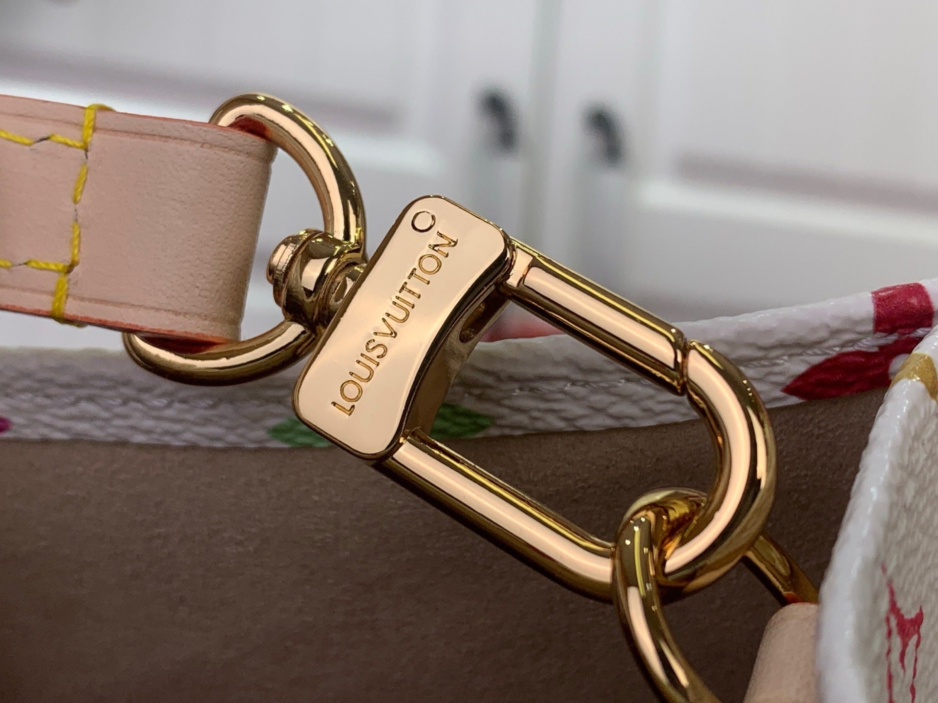 COLORBLOCK MONOGRAM TOP HANDLE TOTE