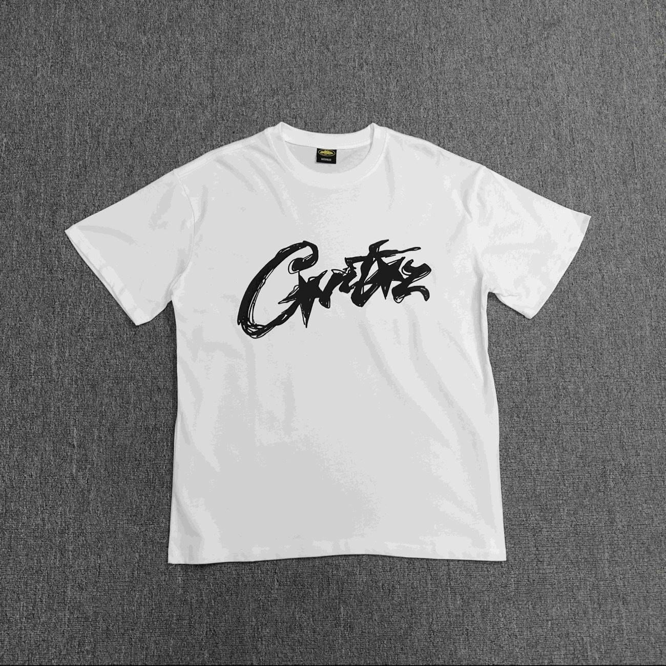 SCRIPT GRAPHIC COTTON T-SHIRT