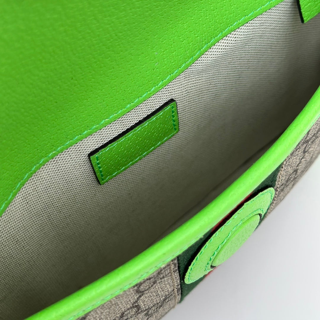 STRIPE MINI BELT BAG – NEON EDITION