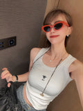 FITTED RIBBED TANK TOP