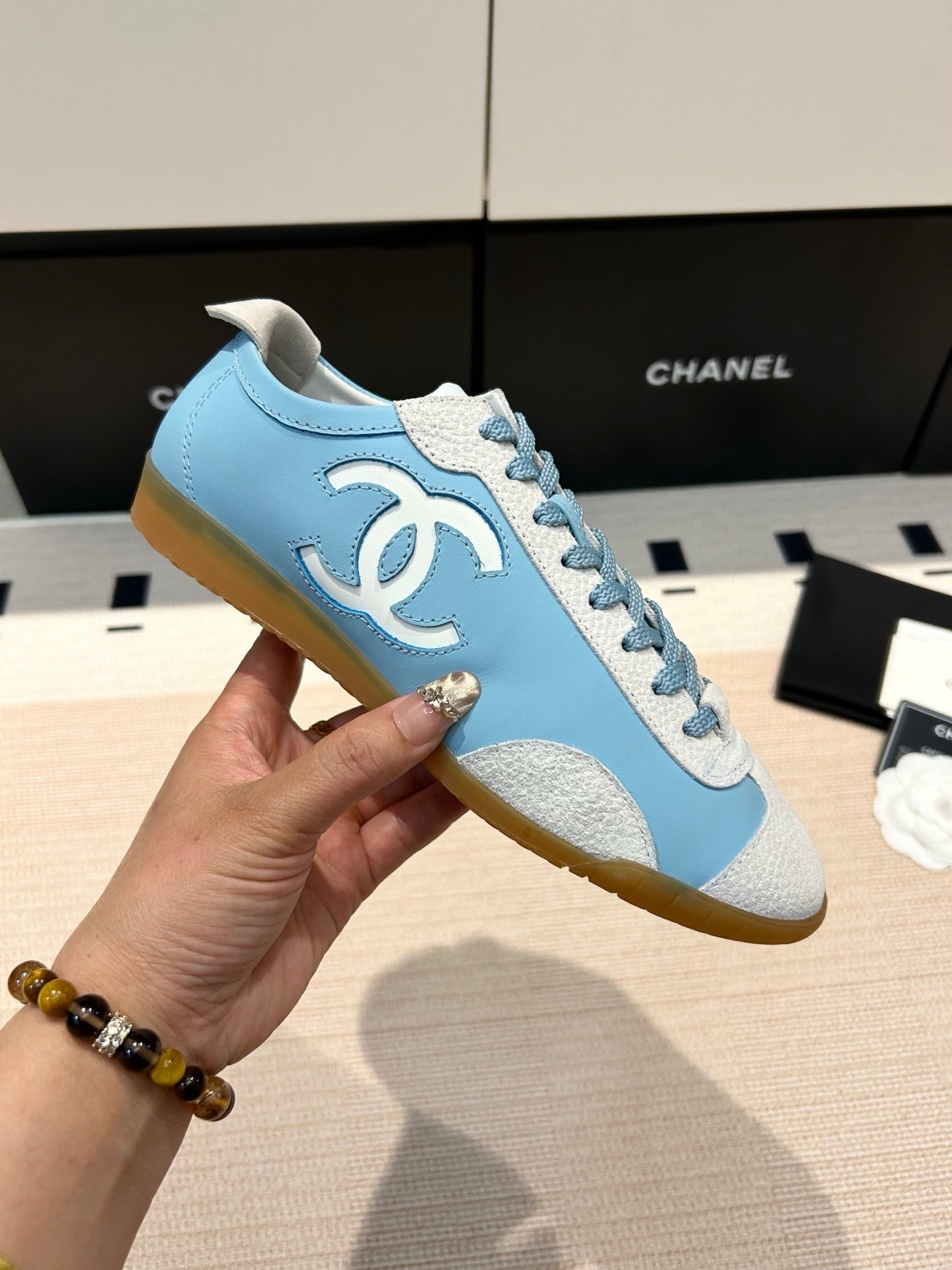 LOGO PANEL LOW-TOP SNEAKERS