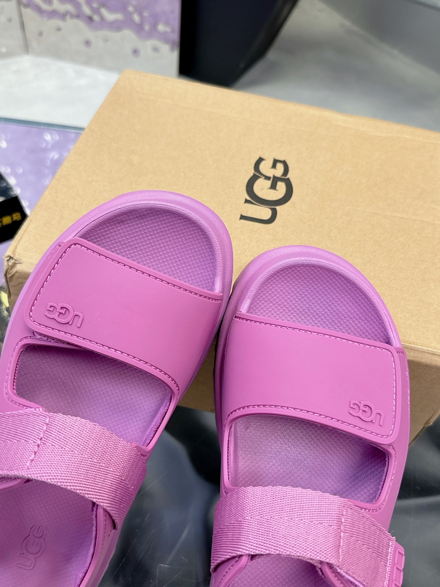 PLATFORM SPORT SANDALS – PINK