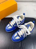 BLAU &amp; CREME CHUNKY SNEAKERS