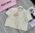 ELEGANT TWEED BUTTON
