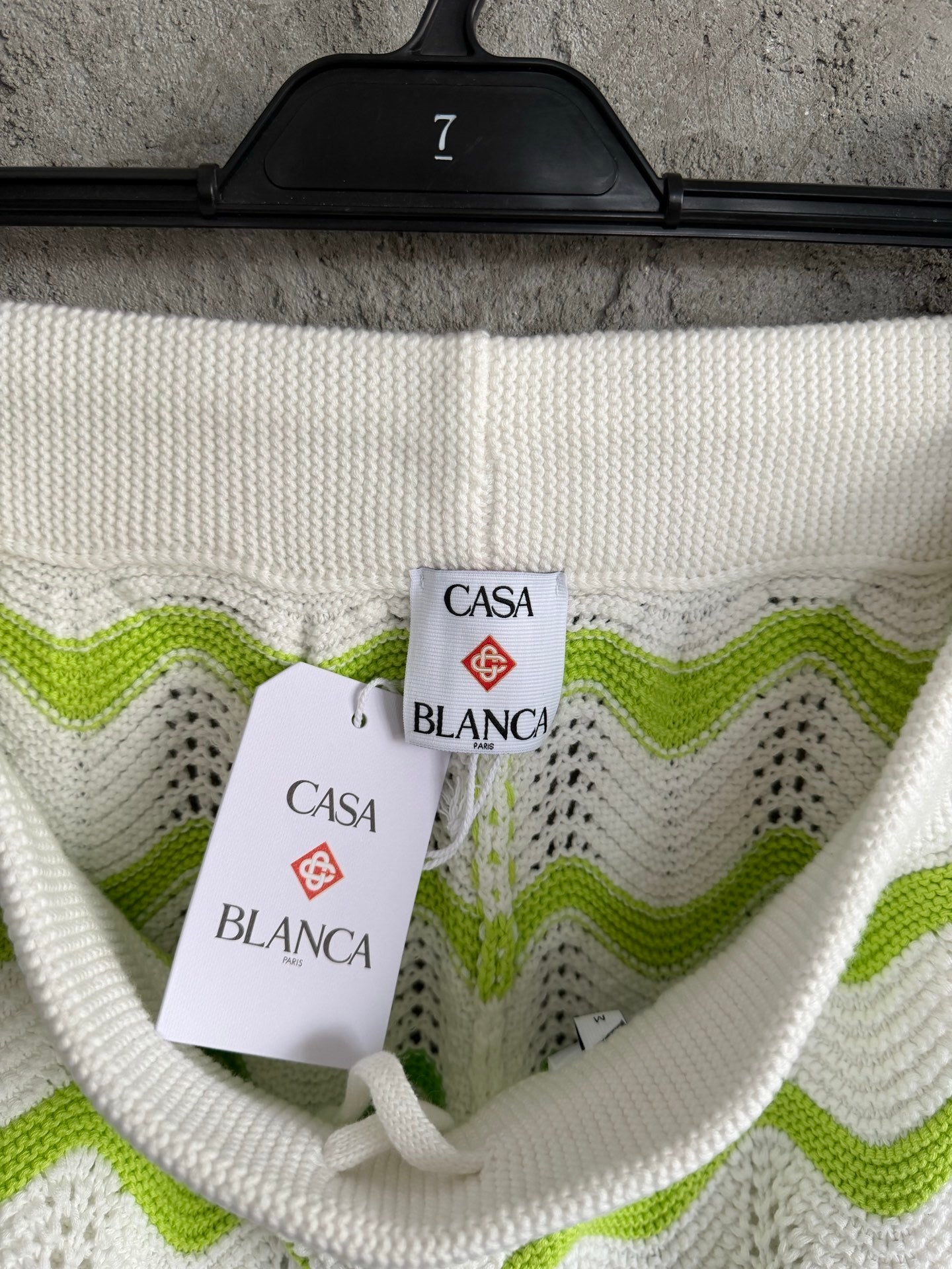 WAVE KNIT SHORT-SLEEVE SHIRT & SHORTS SET