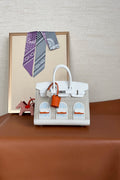 LIMITED EDITION ARCHITECTURAL BIRKIN STYLE HANDBAG WITH WINDOW DETAILING