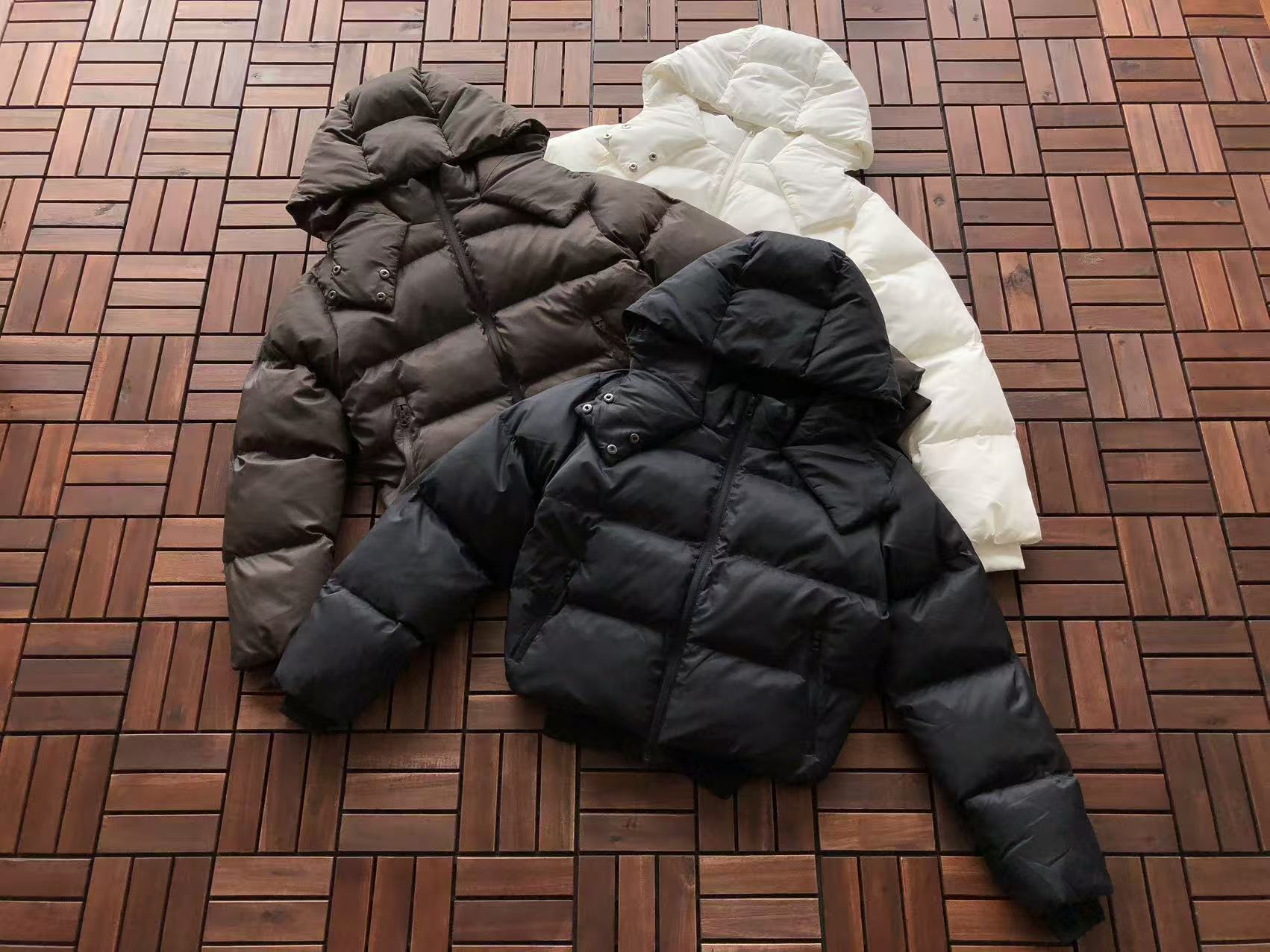 PUFFER HOODED JACKET