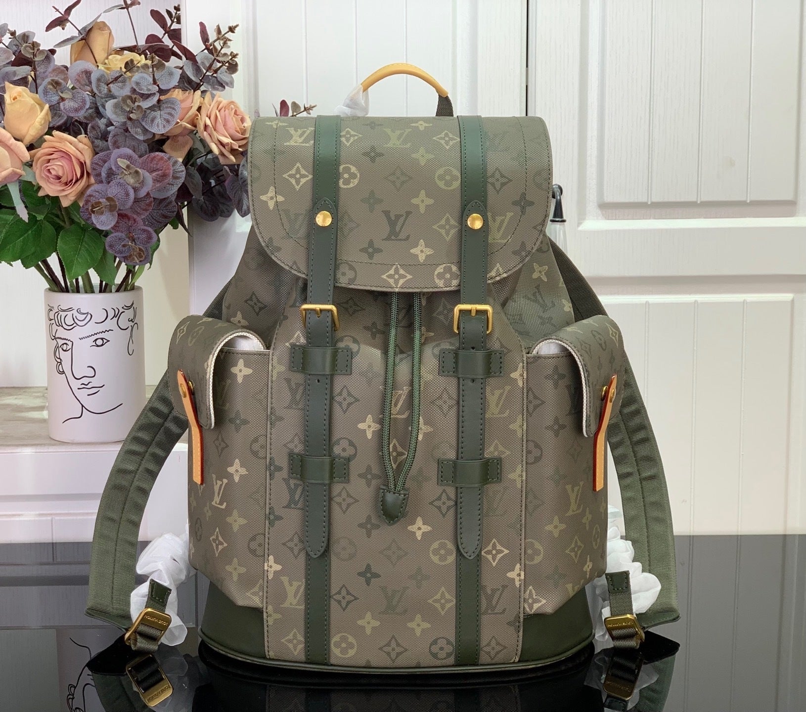 Monogram Canvas Utility Backpack
