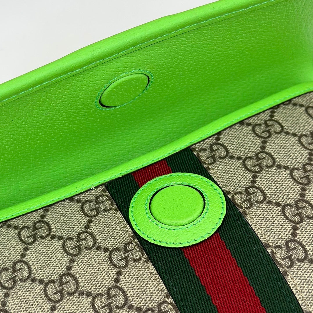 STRIPE MINI BELT BAG – NEON EDITION