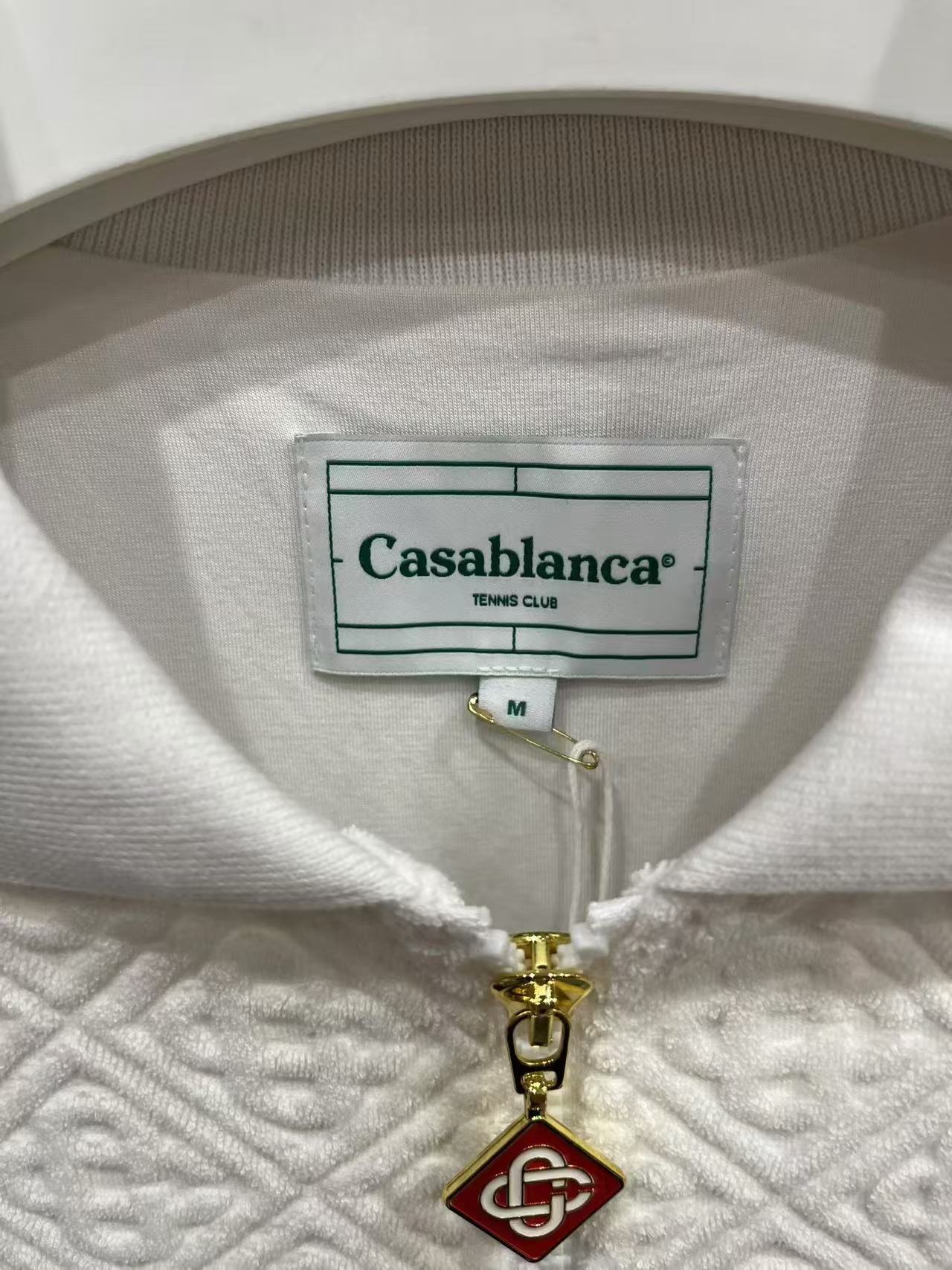 TEXTURED ZIP-UP TRACK JACKET