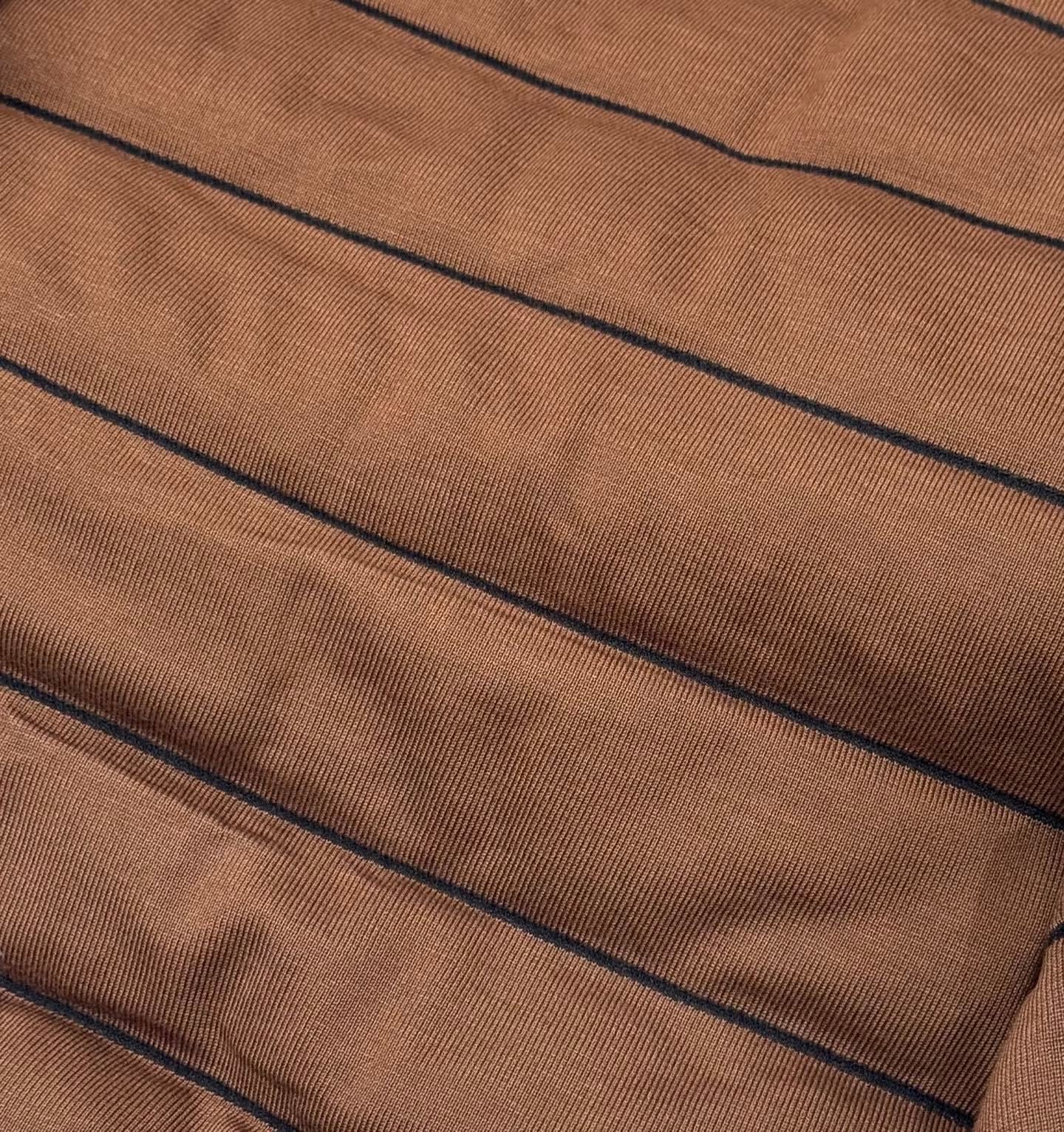 QUILTED PANEL BUTTON JACKET WITH TEXTURED DETAILS