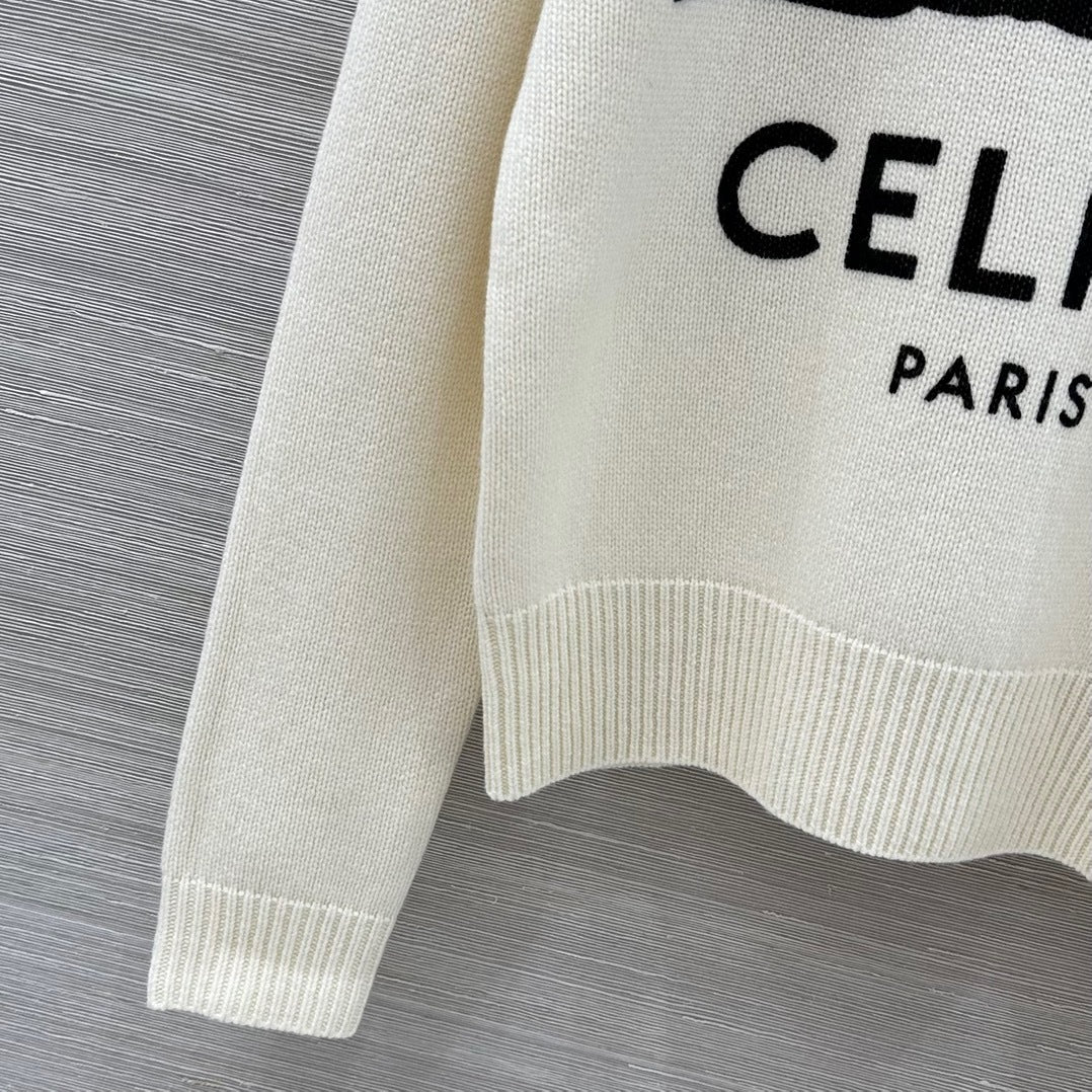 GRAPHIC KNIT SWEATER