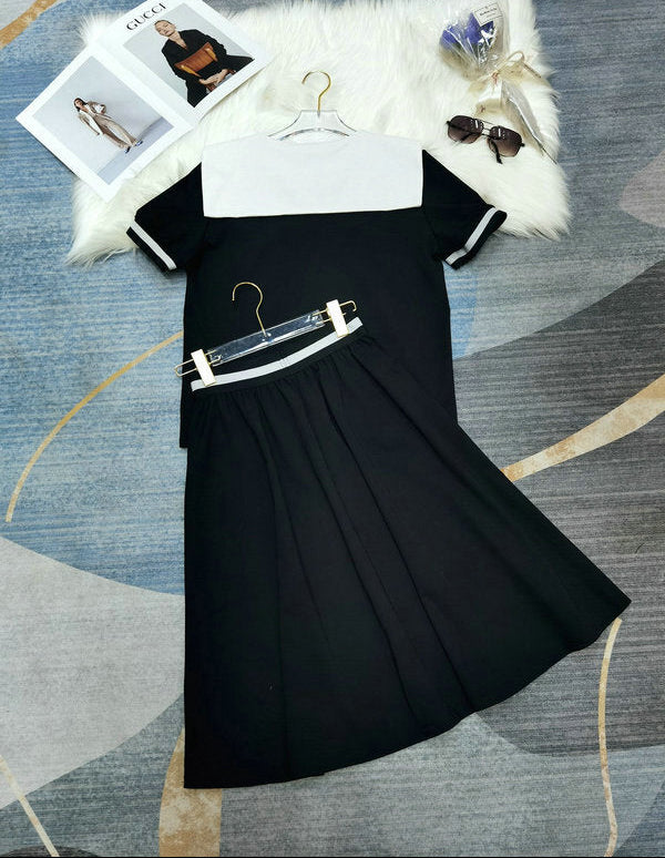 SPORTY MIDI SKIRT SET
