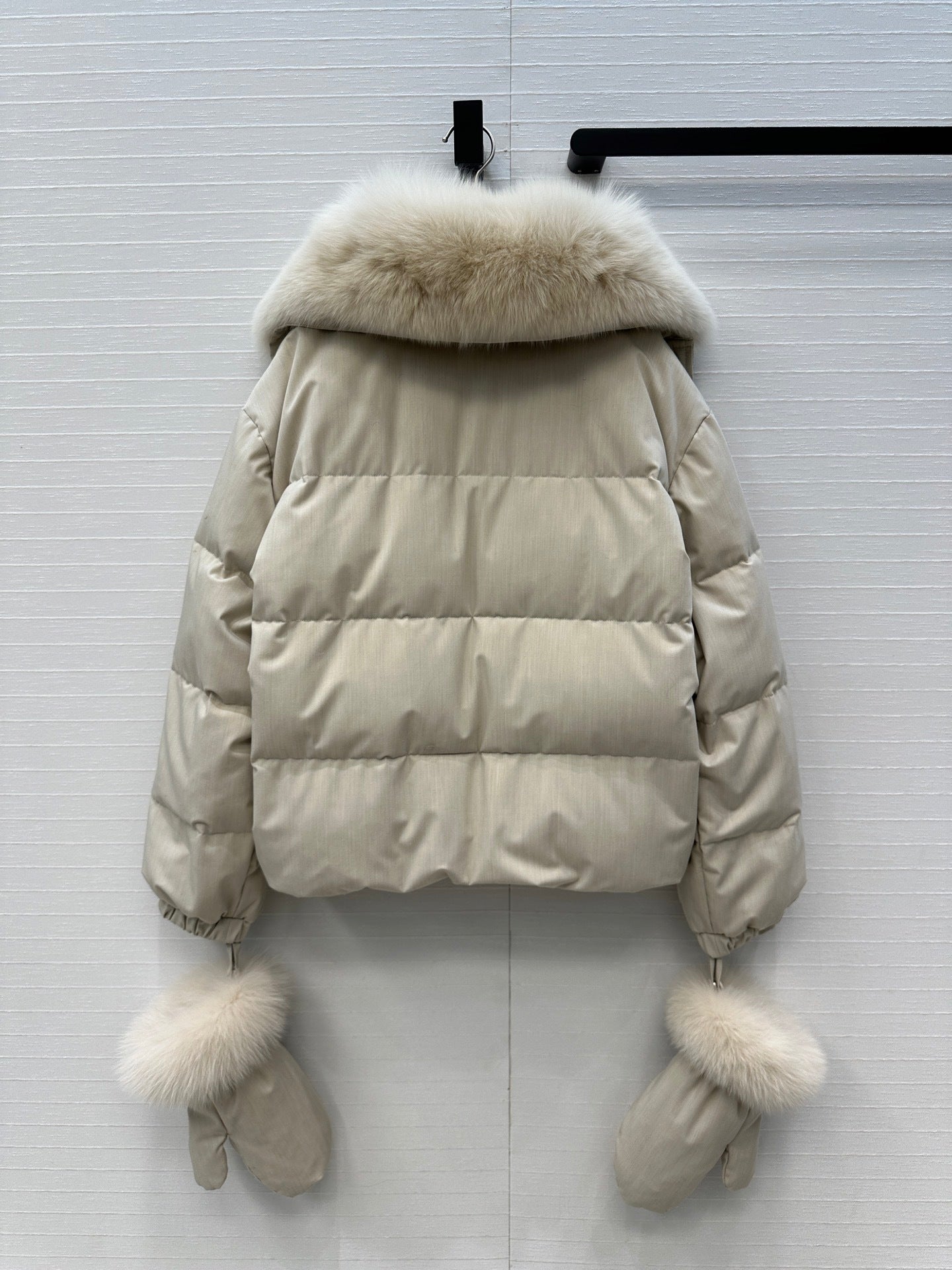 FUR TRIM PUFFER JACKET