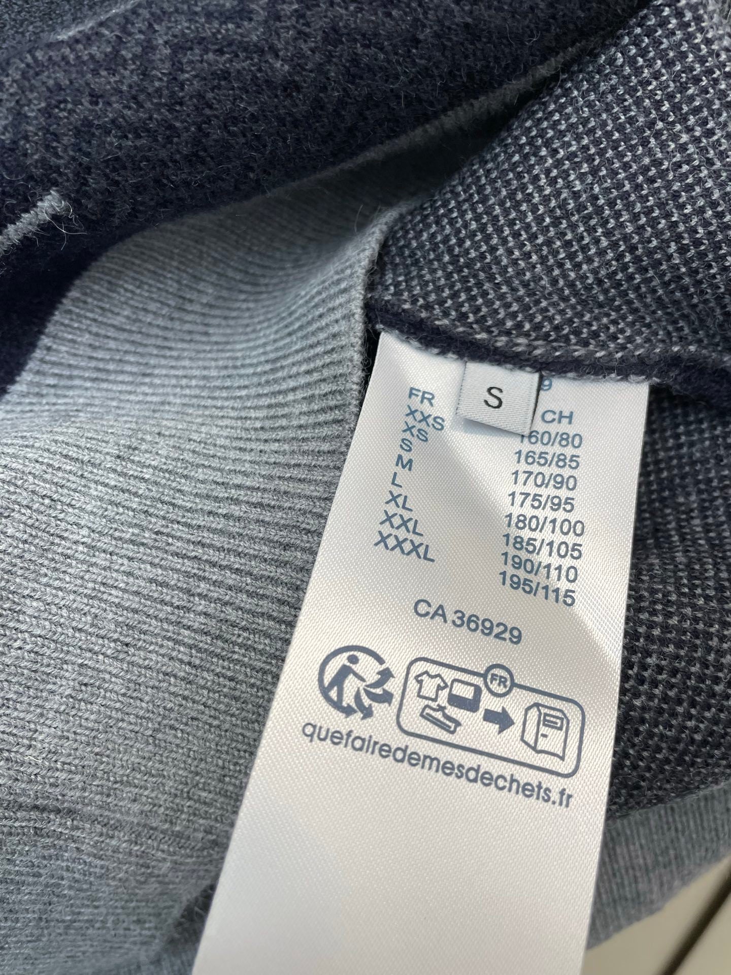 PATCHWORK KNIT CREWNECK SWEATER