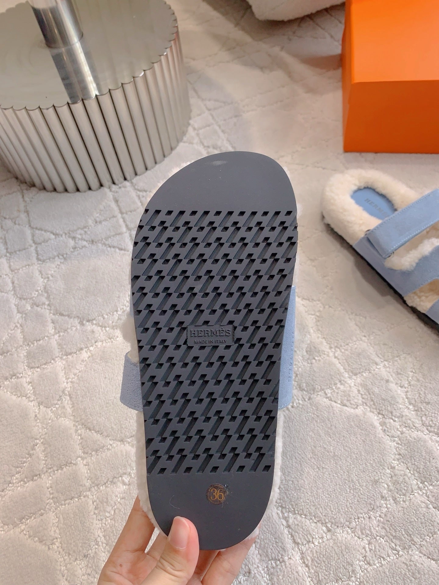 PLUSH LINED COMFORT SANDALS WITH DOUBLE STRAP DESIGN