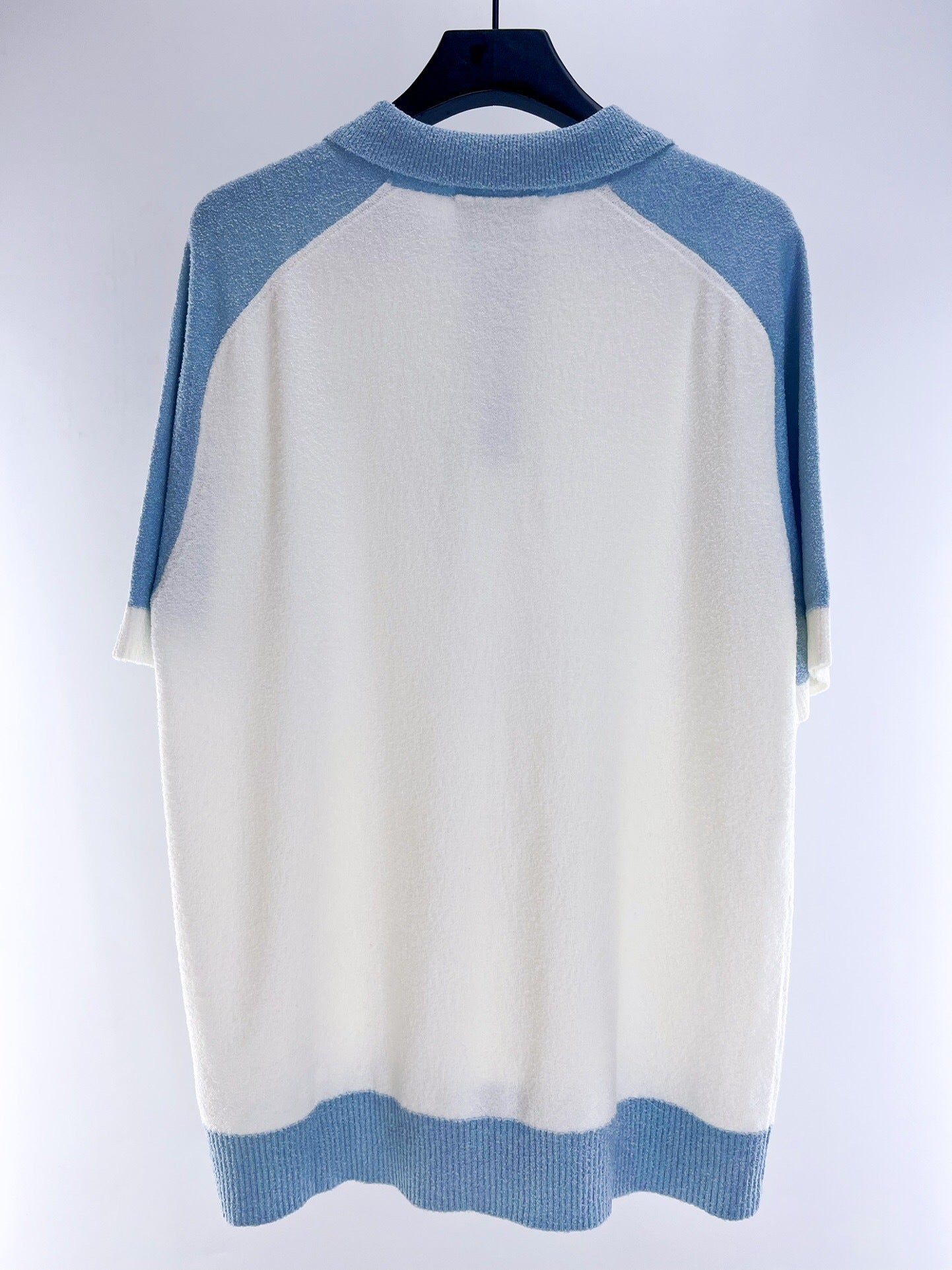 TERRY TEXTURE COLORBLOCK POLO