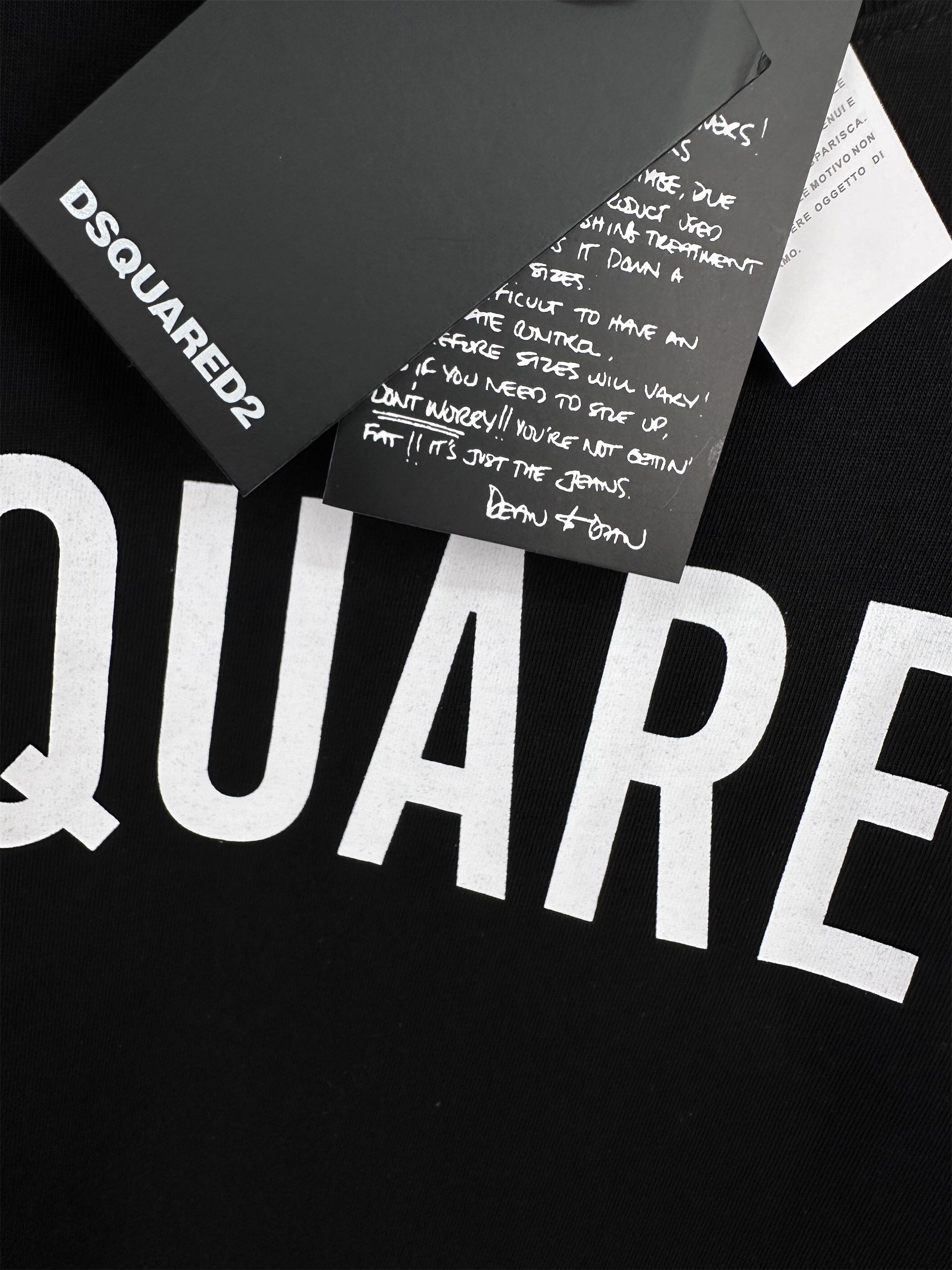 BOLD LETTER PRINT T-SHIRT