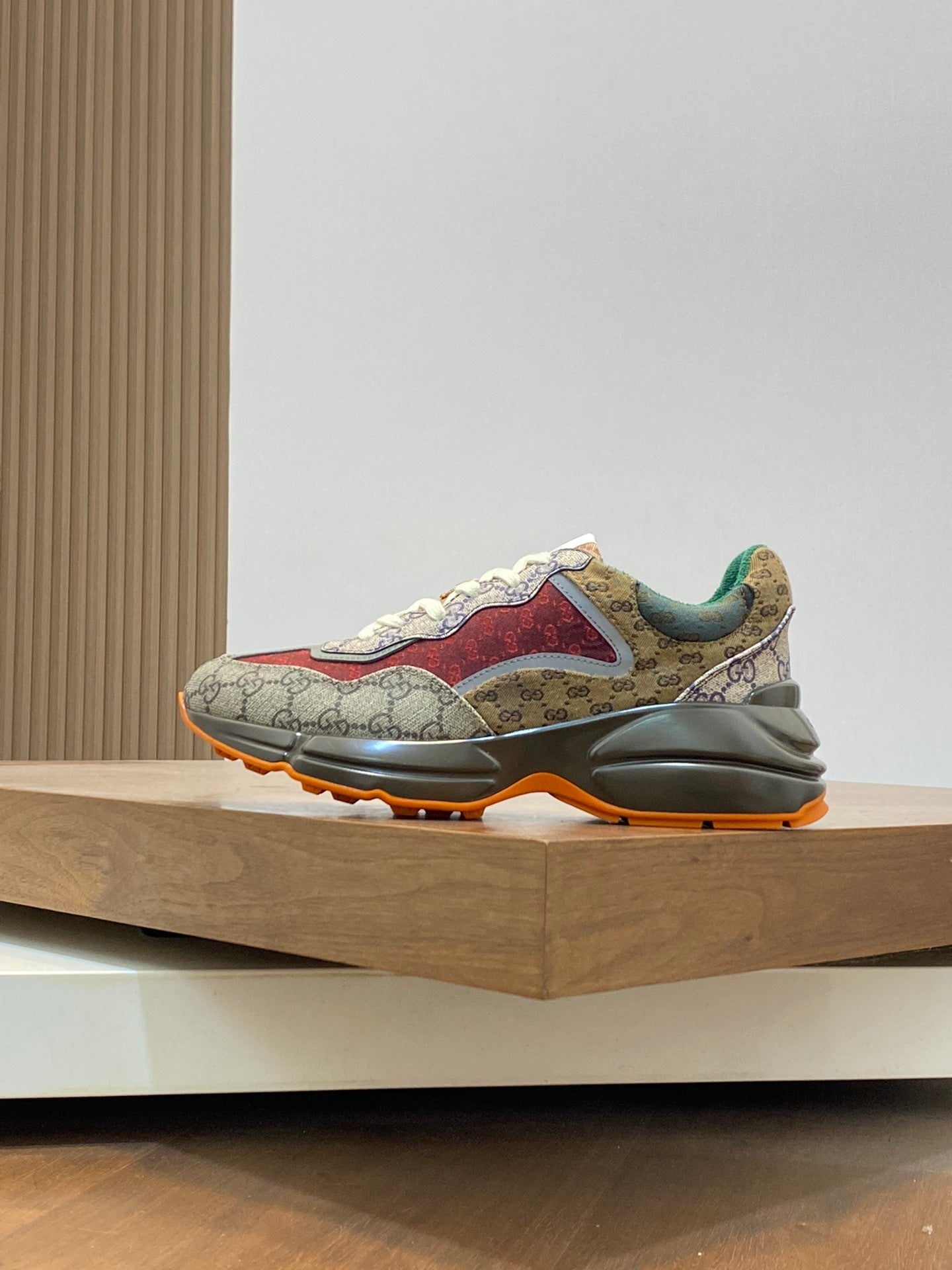 MULTICOLOR MONOGRAM CHUNKY SNEAKERS