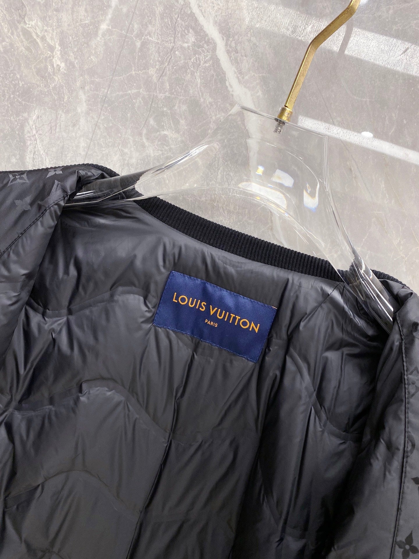 ZIP-UP BOMBER JACKET WITH KNIT TRIM