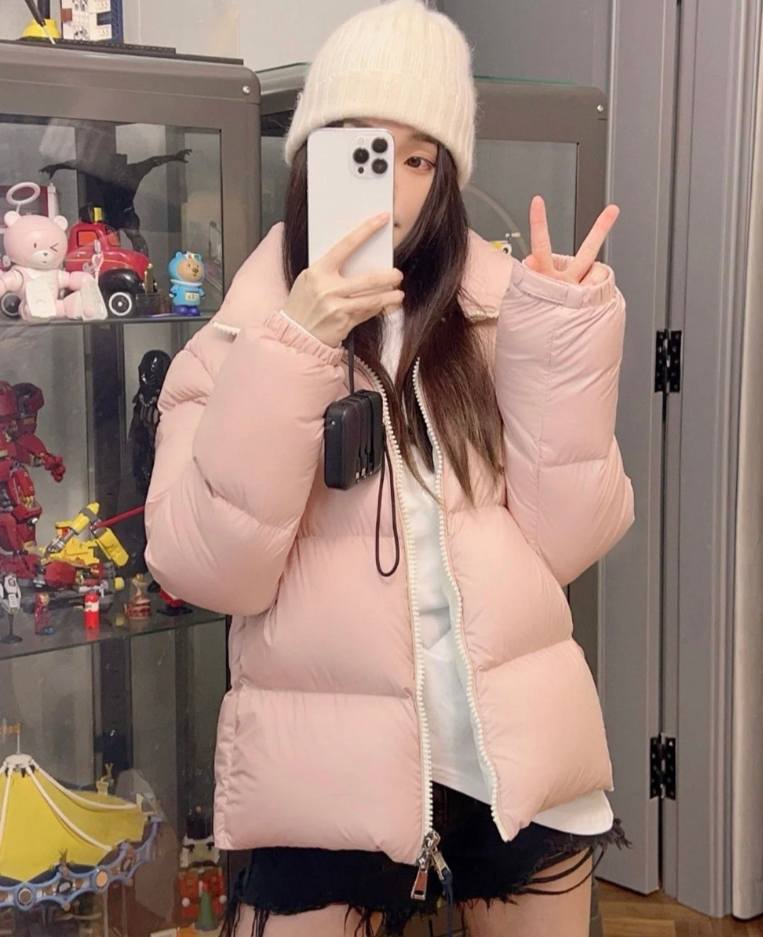 CLASSIC QUILTED ZIP PUFFER JACKET