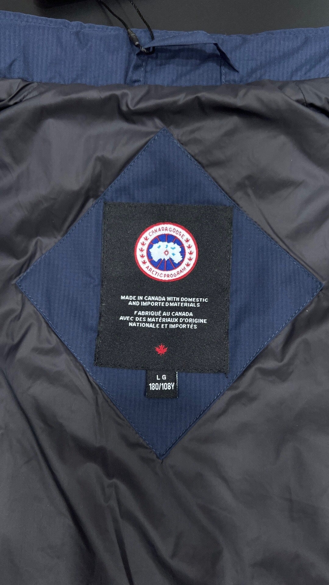 PADDED SNAP-BUTTON JACKET WITH CLASSIC COLLAR