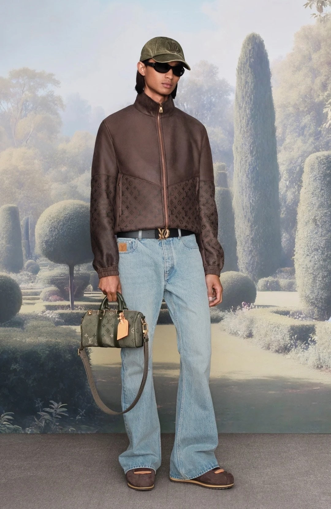 MONOGRAM BARREL CROSSBODY BAG