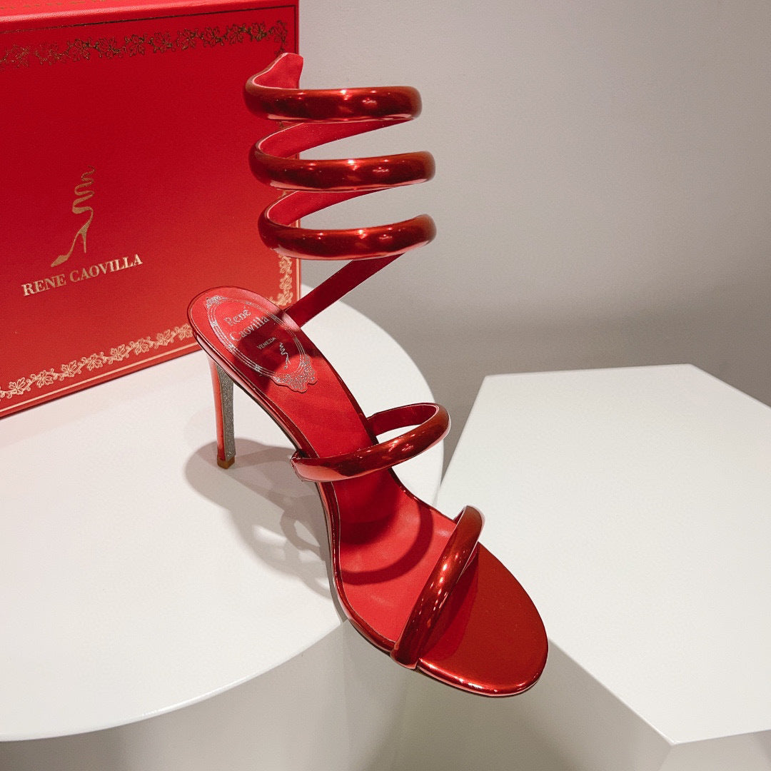 RUBY CHROME HEELS