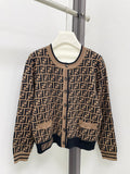 CLASSIC PATTERN KNIT CARDIGAN