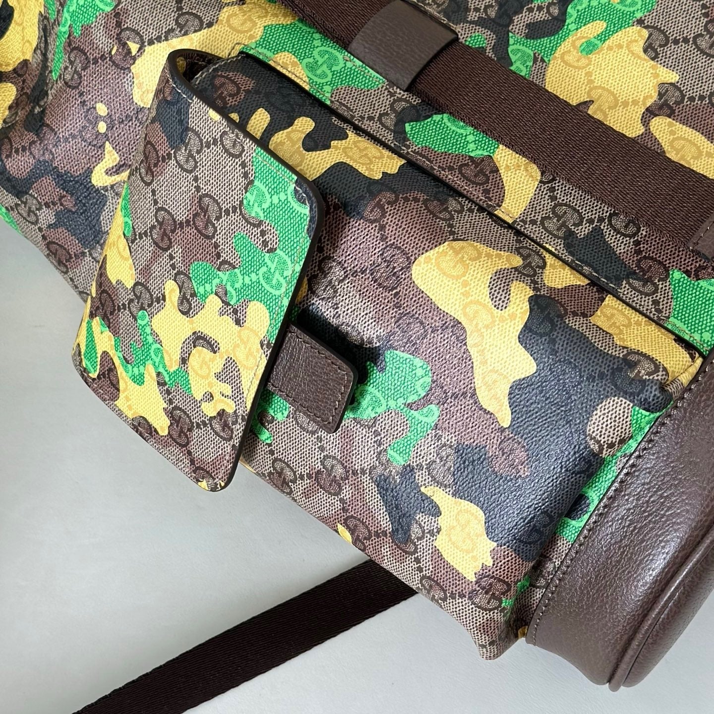 CAMOUFLAGE CANVAS BACKPACK