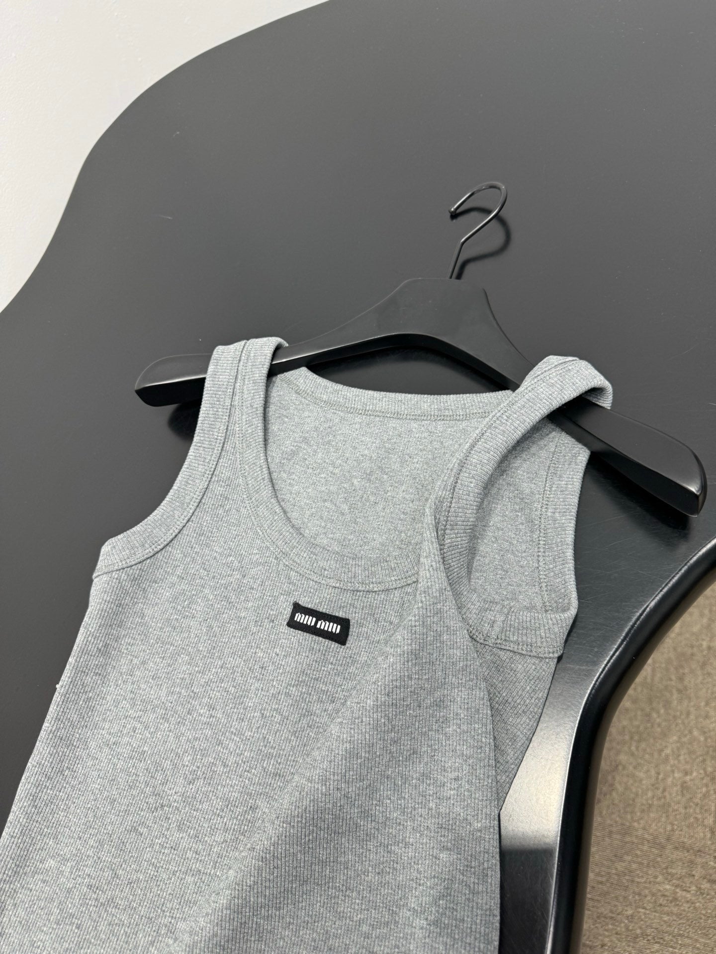 CLASSIC RIBBED LOGO TANK TOP