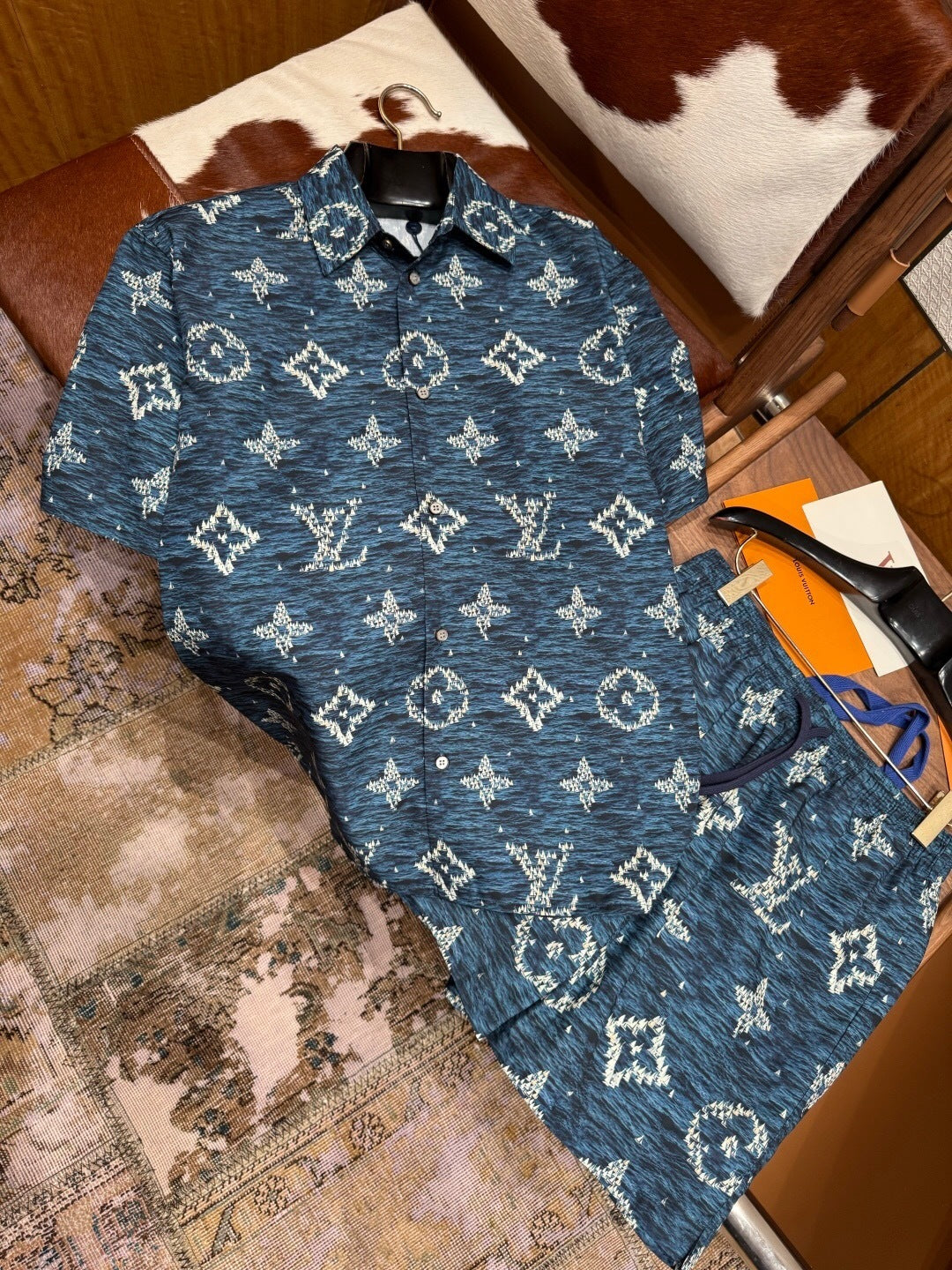 MONOGRAM PRINT MATCHING SET